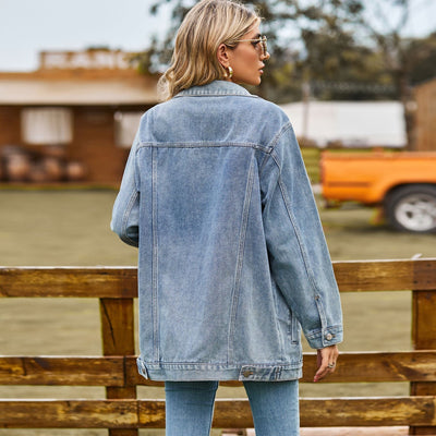 Bellaso Vintage-Jeansjacke unter Ihrem Mantel - HAILEY