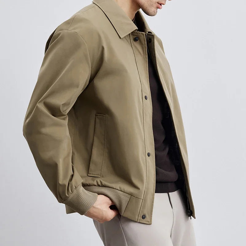 Schneider Mode | Herren-Blousonjacke mit Reißverschluss und klassischem Kragen