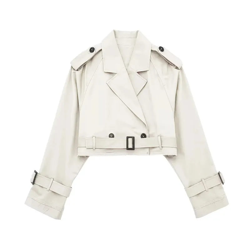 Bellaso - Kurzer Trenchcoat