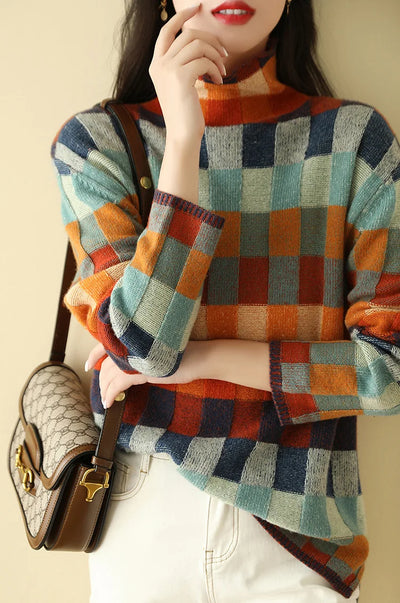 Bellaso mehrfarbiger Pullover - RACHELLE