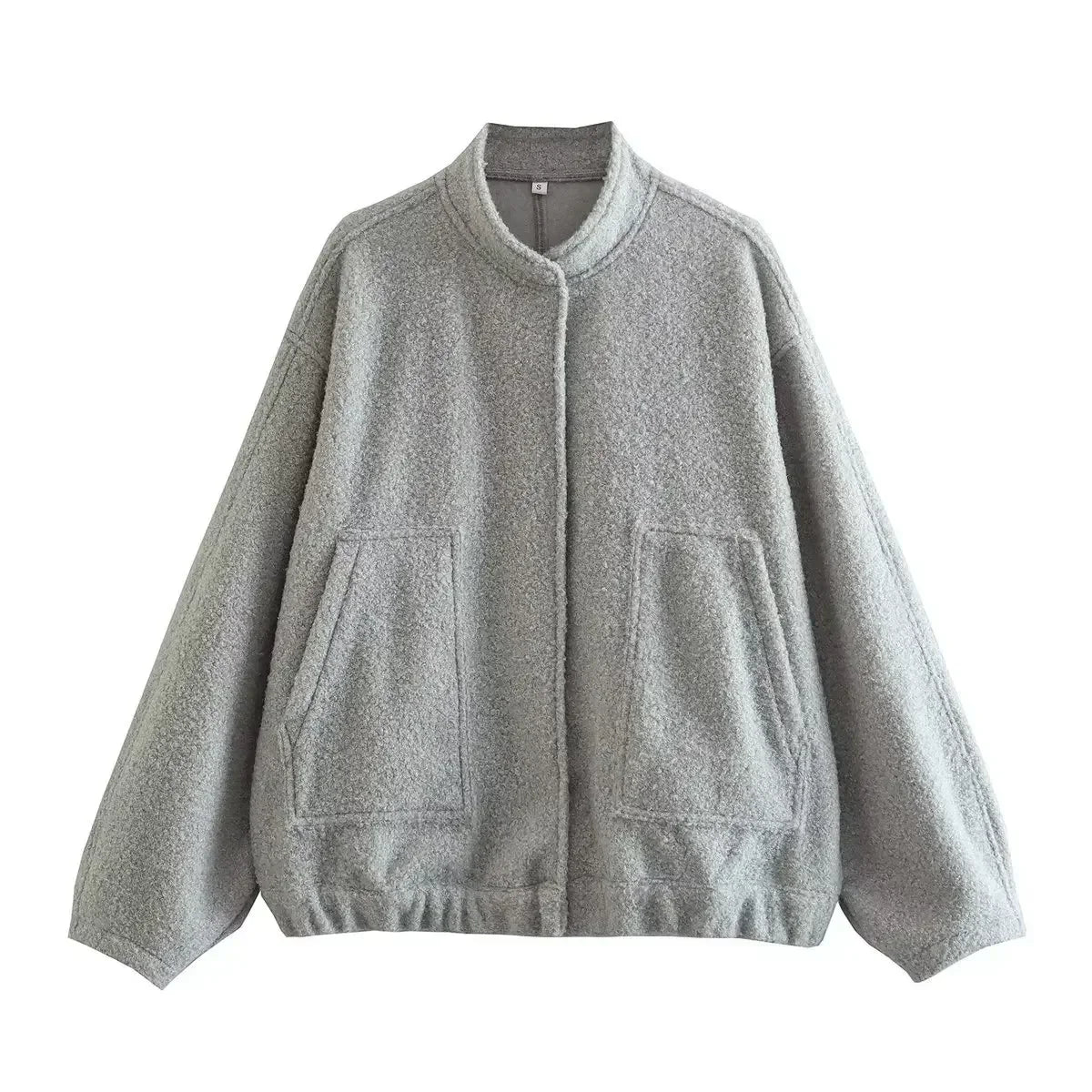 Bellaso - Oversized Bomber Jacke