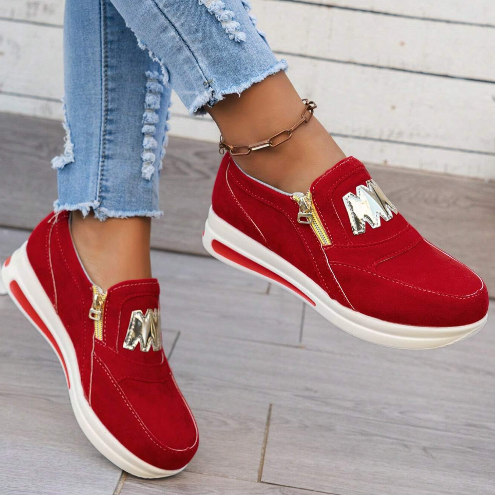 ZipStep | Bequeme Turnschuhe mit Gummisohle