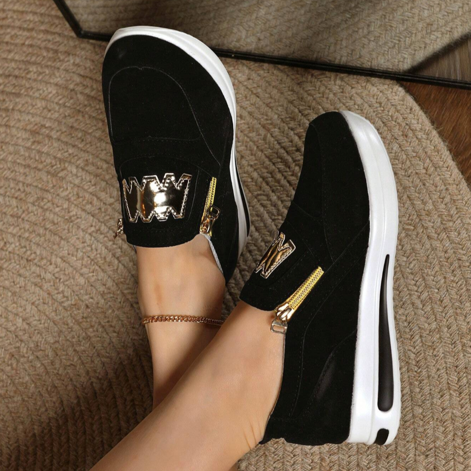 ZipStep | Bequeme Turnschuhe mit Gummisohle