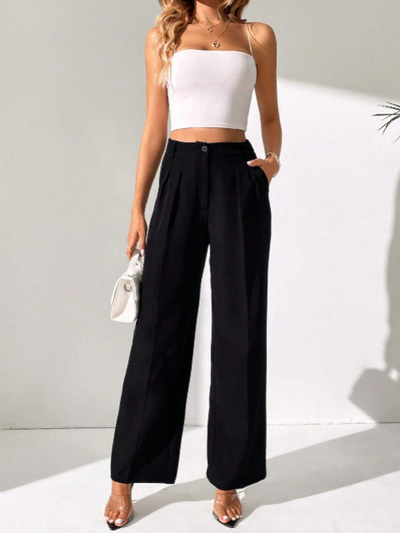 Bellaso - Lang detaillierte Hose