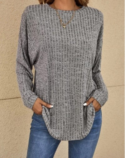 Bellaso – langärmeliger wollpullover für den frühling