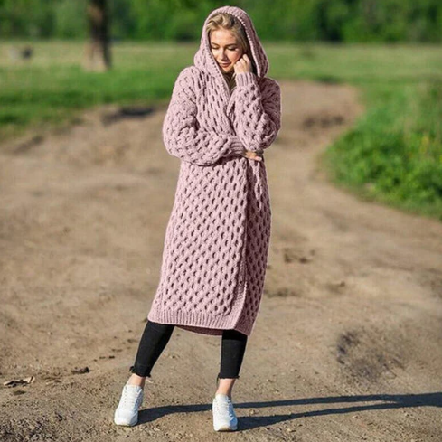 Bellaso Ruth Strick-Cardigan mit Zopfmuster