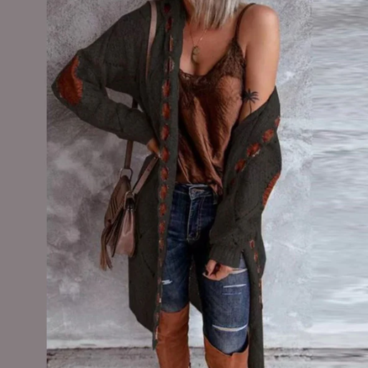 Bellaso-Chic Strick-Cardigan