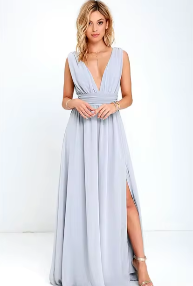 Bellaso Maxi-Mesh Bodycon-Kleid