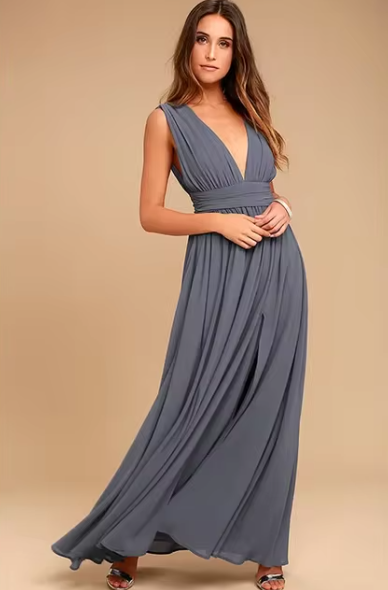 Bellaso Maxi-Mesh Bodycon-Kleid