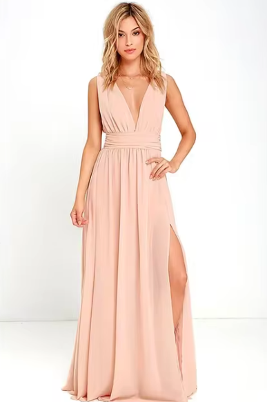 Bellaso Maxi-Mesh Bodycon-Kleid