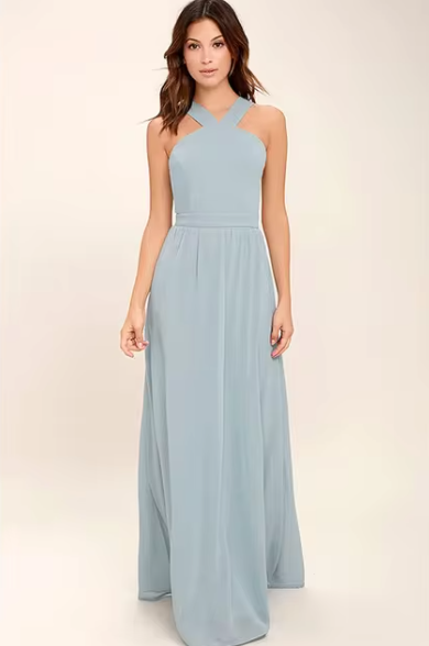 Bellaso Luxus Langes Kleid | Mühelose lässige Eleganz für jeden Anlass