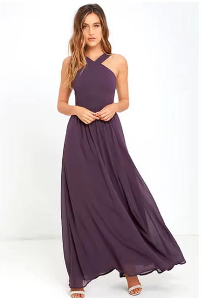 Bellaso Luxus Langes Kleid | Mühelose lässige Eleganz für jeden Anlass