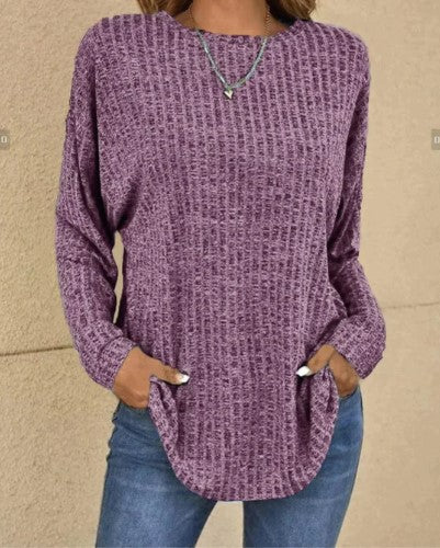 Bellaso – langärmeliger wollpullover für den frühling