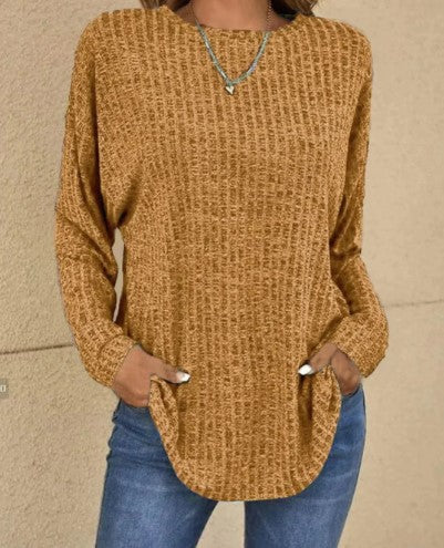 Bellaso – langärmeliger wollpullover für den frühling