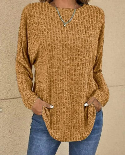 Bellaso – langärmeliger wollpullover für den frühling