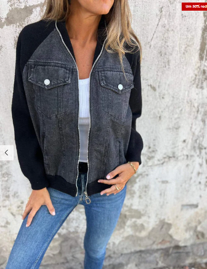 Bellaso – moderne jacke mit denim