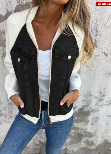 Bellaso – moderne jacke mit denim