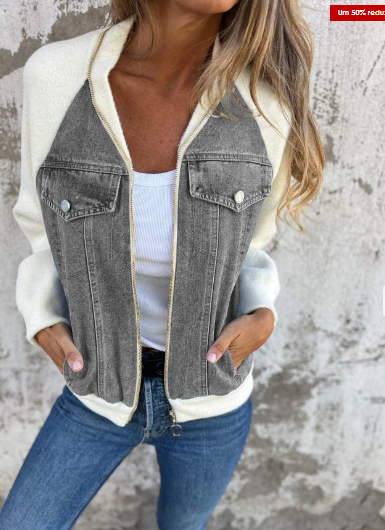 Bellaso – moderne jacke mit denim