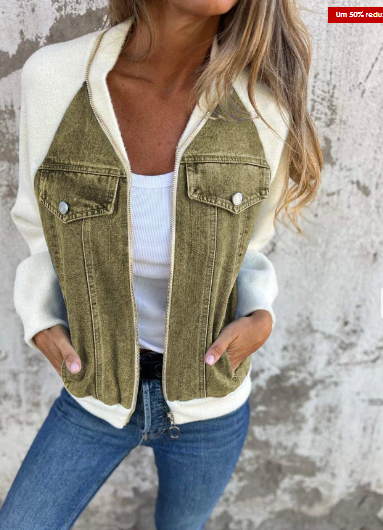 Bellaso – moderne jacke mit denim