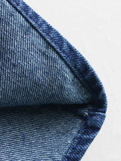 Bellaso - Jeansjack mit Schleife