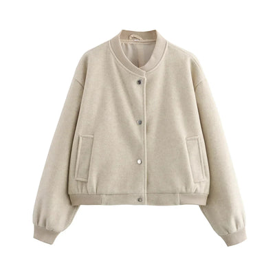 Bellaso - Cropped Bomberjacke