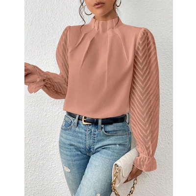 Bellaso | Damen Langarm Bluse | Lässig