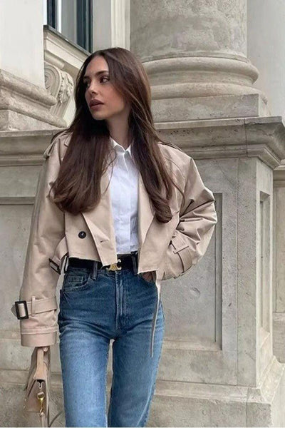 Bellaso - Kurzer Trenchcoat