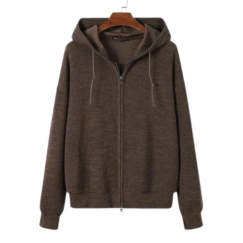 Zipper Old Money Cardigan