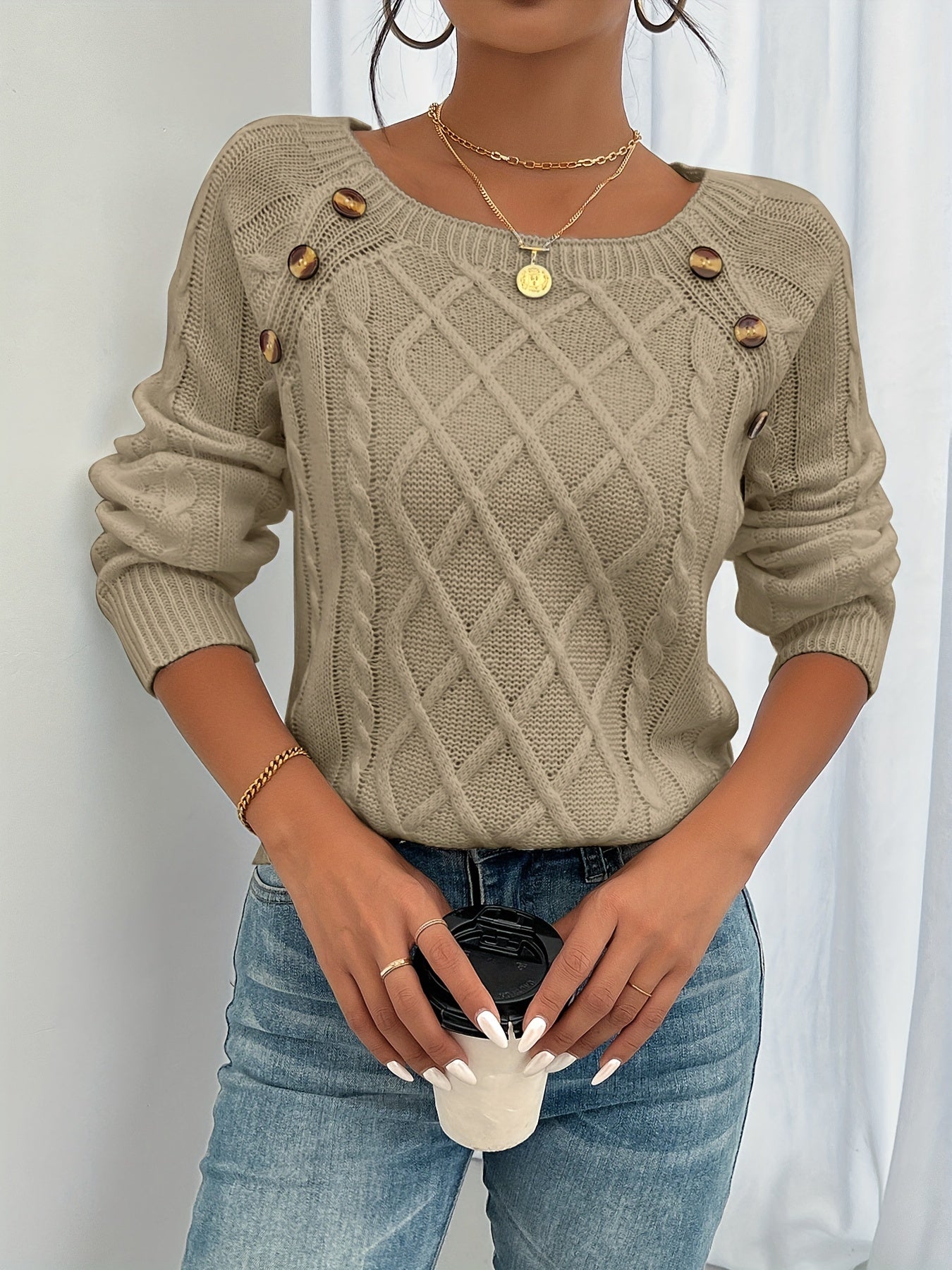 Dalia® | Zeitloser Strickpullover