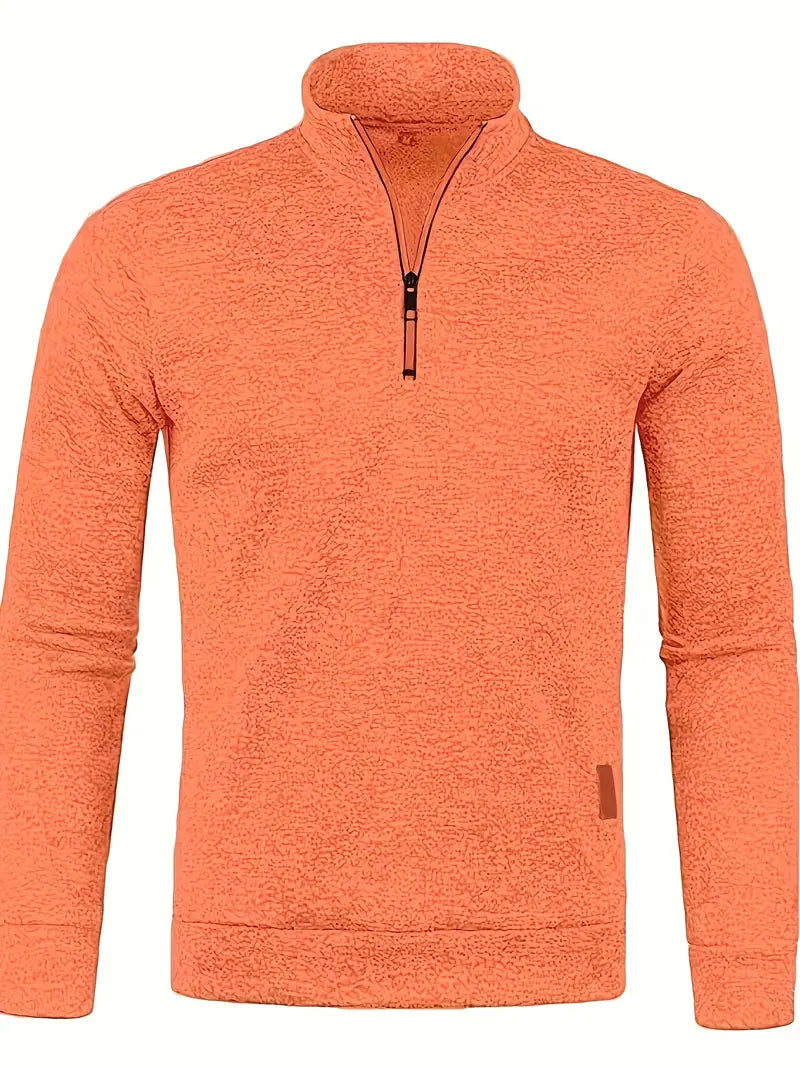 Zack | Stylish Half-Zip Fleece Herrenpullover