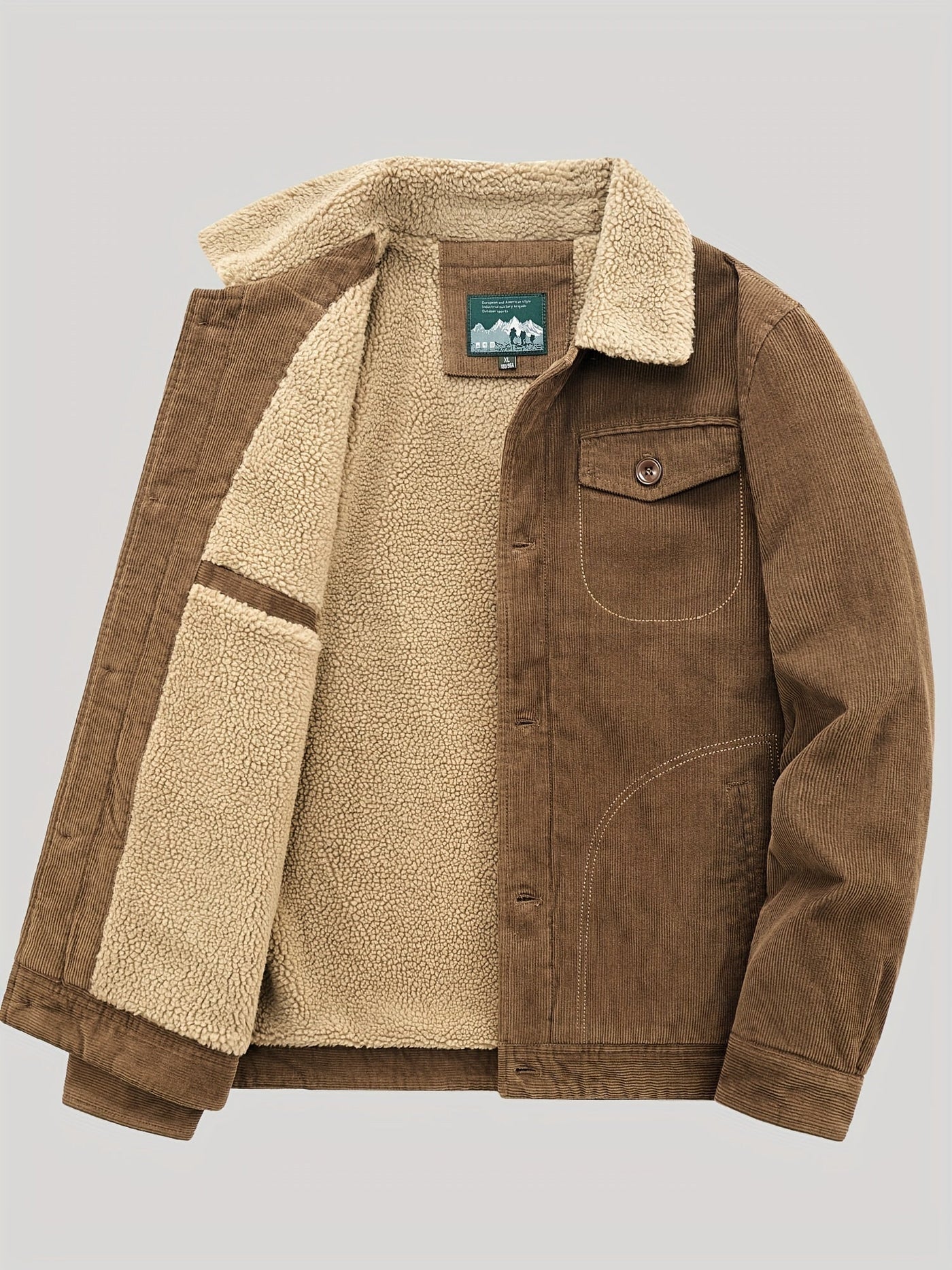 Schneider Mode | Outdoor jacke mit knopfleiste herren warm