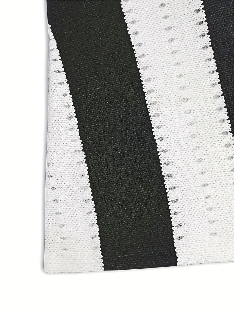 Bellaso – gestreifter pullover mit v-ausschnitt