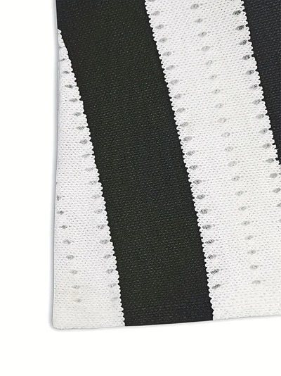 Bellaso – gestreifter pullover mit v-ausschnitt