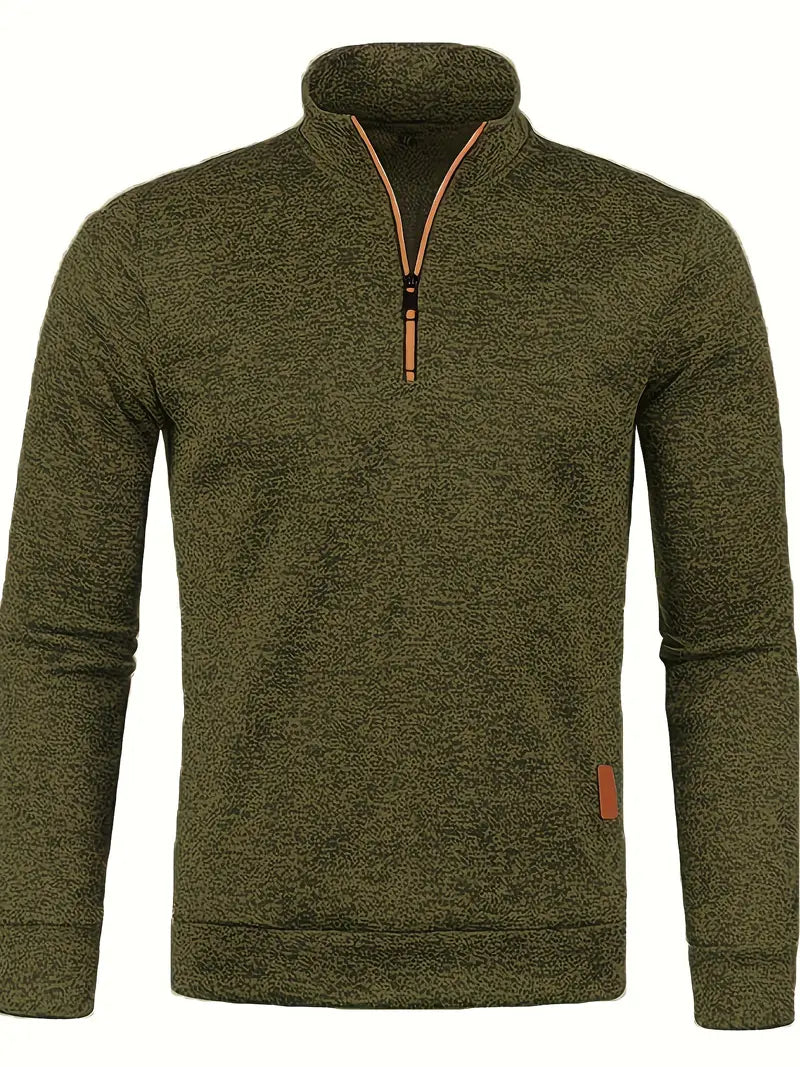 Zack | Stylish Half-Zip Fleece Herrenpullover
