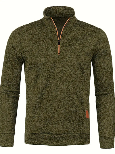 Zack | Stylish Half-Zip Fleece Herrenpullover
