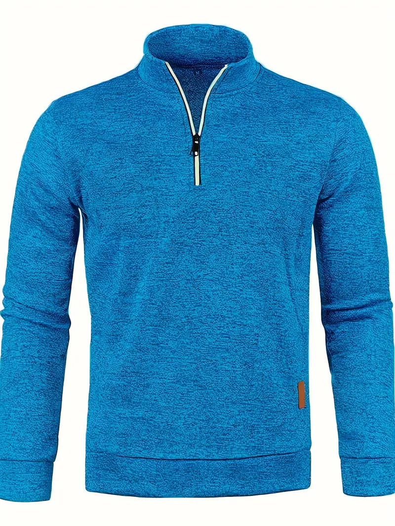 Zack | Stylish Half-Zip Fleece Herrenpullover