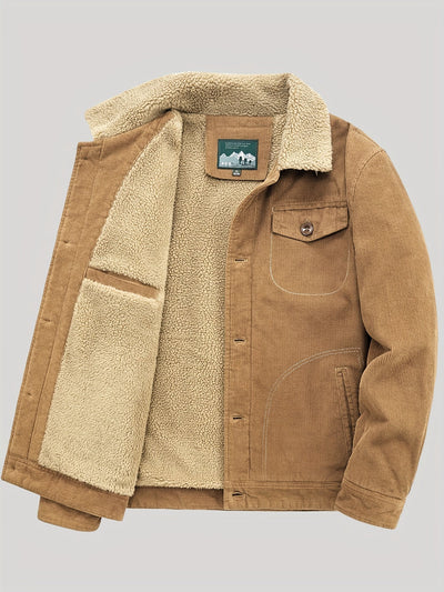 Schneider Mode | Outdoor jacke mit knopfleiste herren warm