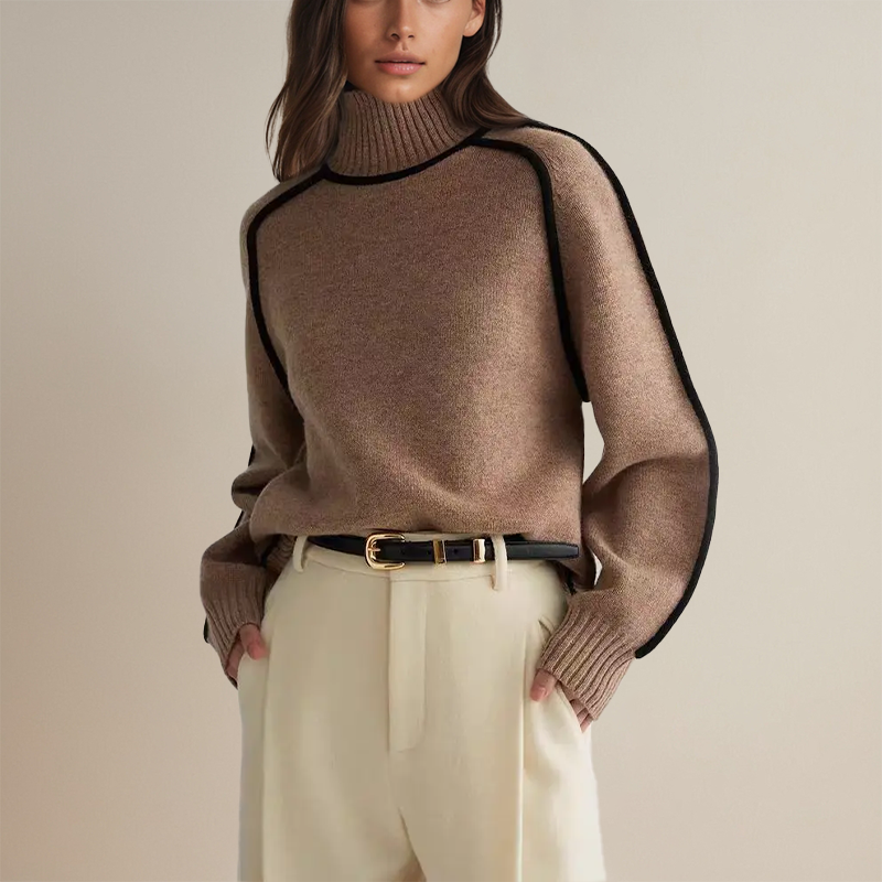 Bellaso - Dolcevitta hochwertige Cashmere Pullover