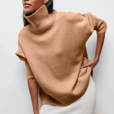 Bellaso – übergroßer rollkragenpullover