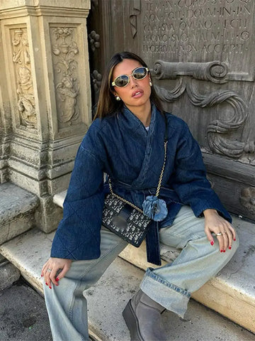 Bellaso - Stilvolle Denimjacke