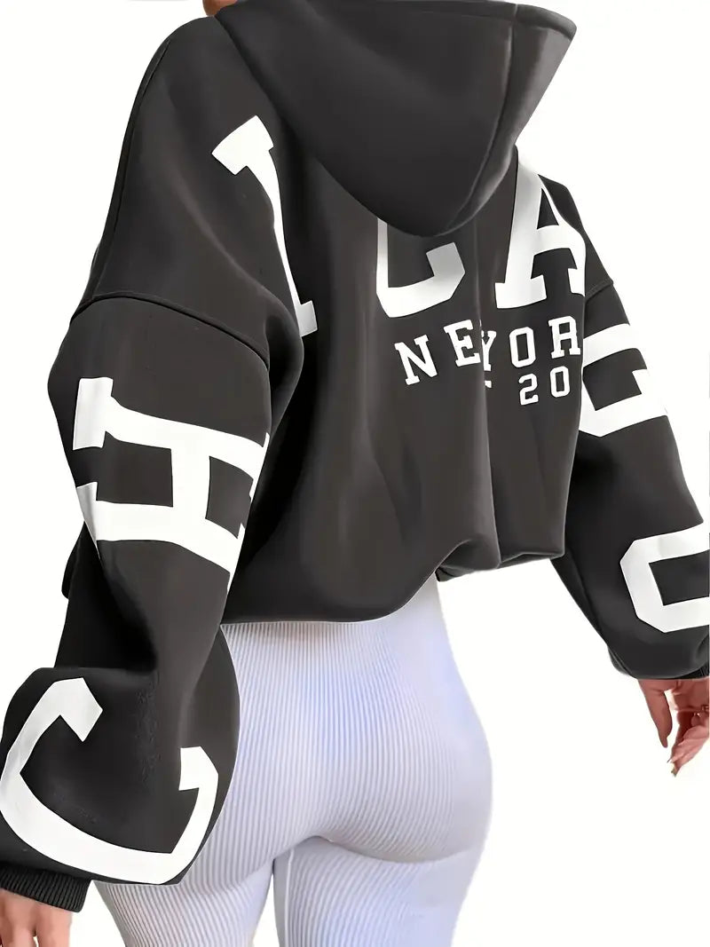 Bellaso – übergroßer langarm-hoodie