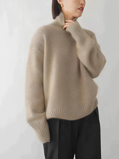 Bellaso – stylischer rollkragenpullover für den frühling