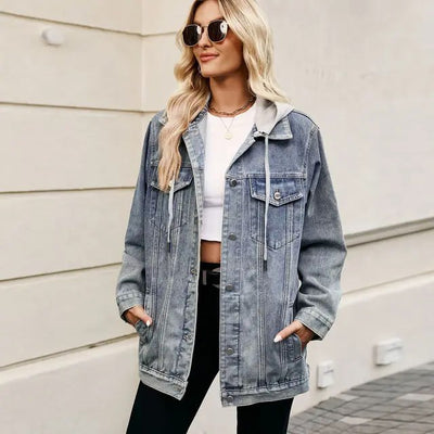 Bellaso Vintage-Jeansjacke unter Ihrem Mantel - HAILEY