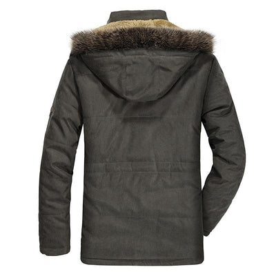 Schneider Mode | Herren winter parka dick und warm mit kapuze
